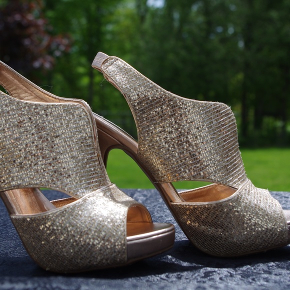 Fancy Gold Heels- Call It Spring - Picture 2 of 5
